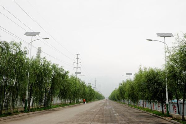 Size: 3300units solar lighting; Location: In Inner Mongolia, China